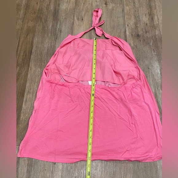 Dolan Left Coast-DOLAN Cowl Neck Halter Top-Women's Size: XL-Color: Pink-NEW!! - Picture 16 of 16